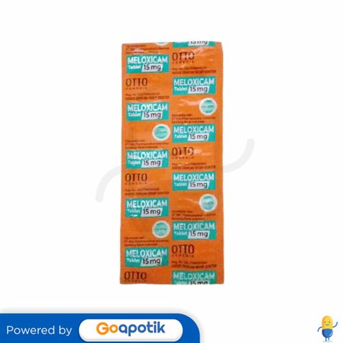 MELOXICAM OTTO 15 MG STRIP 10 TABLET