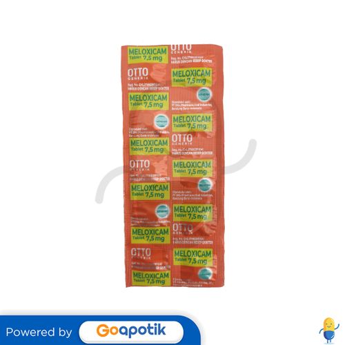 MELOXICAM OTTO 7.5 MG TABLET