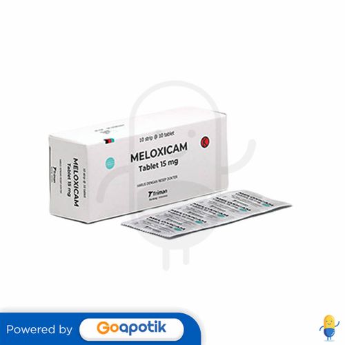 MELOXICAM TRIMAN 15 MG BOX 100 TABLET