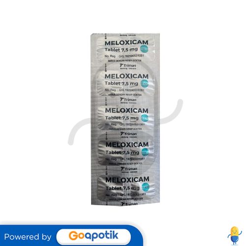 MELOXICAM TRIMAN 7.5 MG TABLET