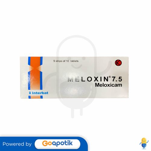 MELOXIN 7.5 MG BOX 50 TABLET