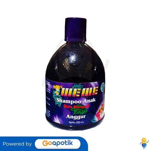 MEME KIDS SHAMPOO ANGGUR 300 ML BOTOL