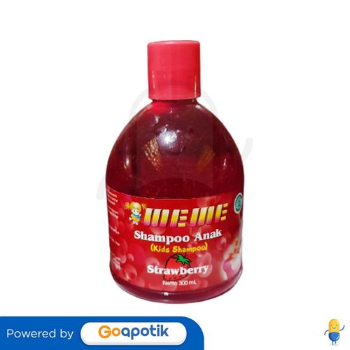 MEME KIDS SHAMPOO STRAWBERRY 300 ML BOTOL