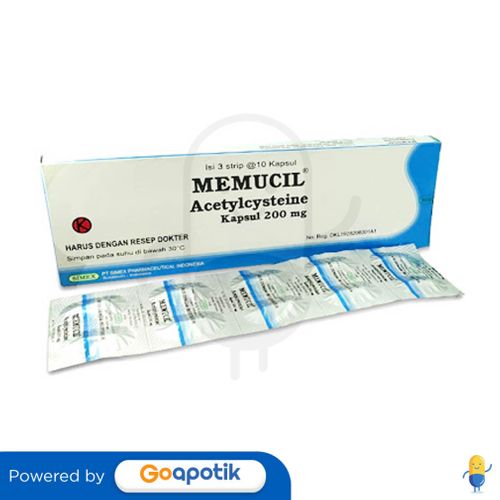 MEMUCIL 200 MG BOX 30 KAPSUL