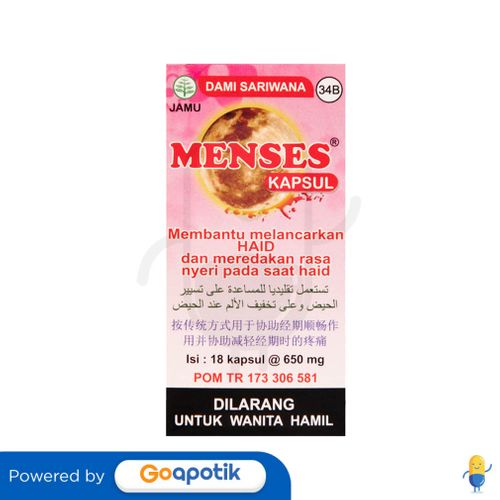 MENSES BOTOL 18 KAPSUL