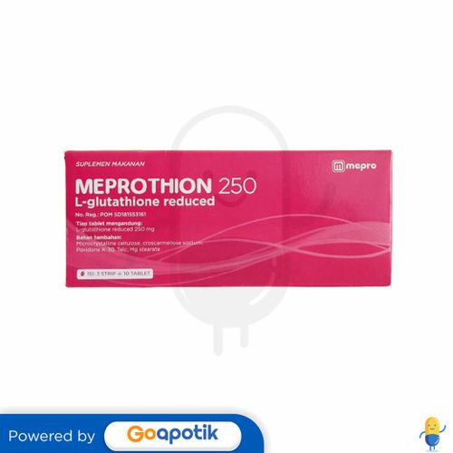 MEPROTHION 250 BOX 30 TABLET