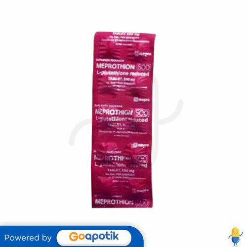 MEPROTHION 250 STRIP 10 TABLET