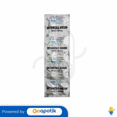 METAMIZOLE SODIUM HOLI 500 MG KAPLET