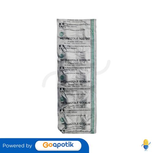 METAMIZOLE SODIUM PROMED 500 MG STRIP 10 KAPLET