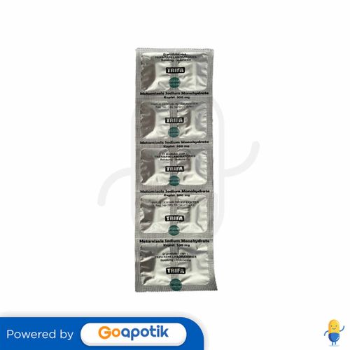 METAMIZOLE SODIUM MONOHYDRATE TRIFA 500 MG KAPLET