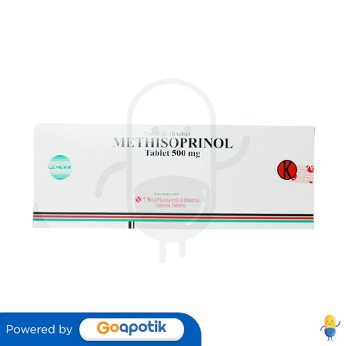 METHISOPRINOL NULAB 500 MG BOX 50 TABLET