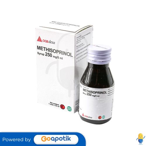 METHISOPRINOL OGB DEXA MEDICA 250 MG/5 ML SYRUP 60 ML