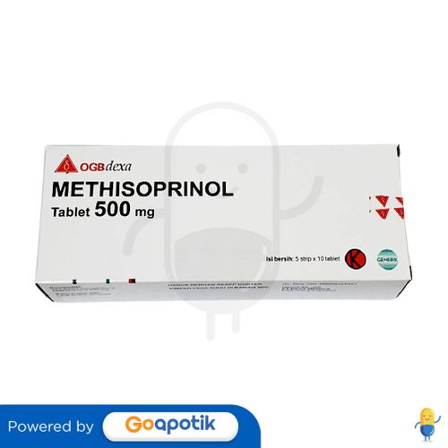 METHISOPRINOL OGB DEXA MEDICA 500 MG BOX 50 TABLET