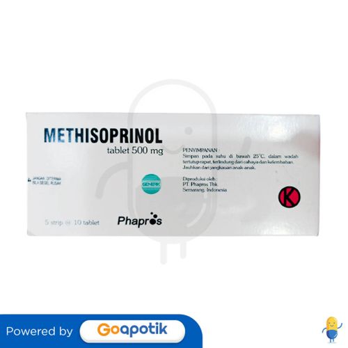 METHISOPRINOL PHAPROS 500 MG BOX 50 TABLET