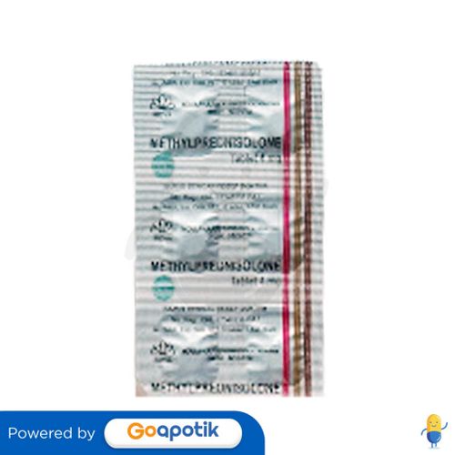 METHYLPREDNISOLONE NOVAPHARIN 4 MG TABLET