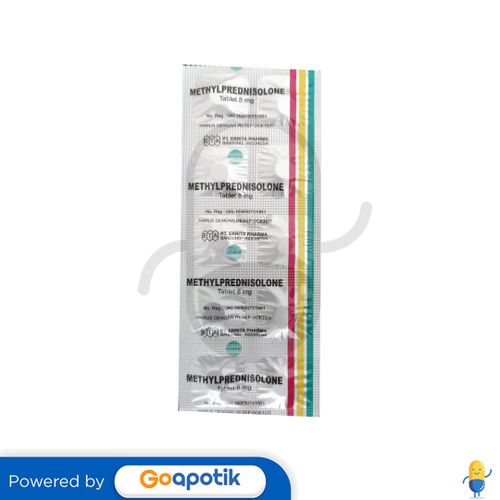 METHYLPREDNISOLONE ERRITA 8 MG TABLET