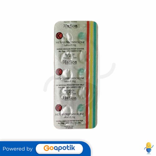 METHYLPREDNISOLONE INFION 8 MG TABLET