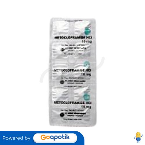 METOCLOPRAMIDE FIRST MEDIFARMA 10 MG TABLET