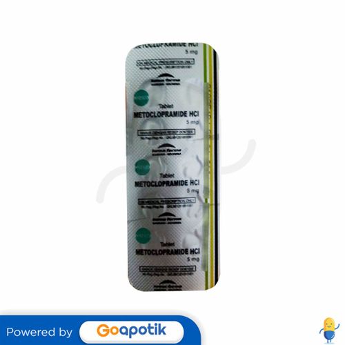 METOCLOPRAMIDE KIMIA FARMA 5 MG TABLET