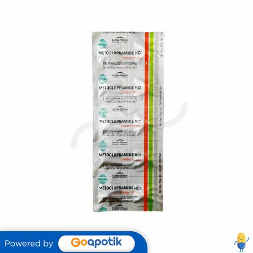 METOCLOPRAMIDE KIMIA FARMA 10 MG TABLET