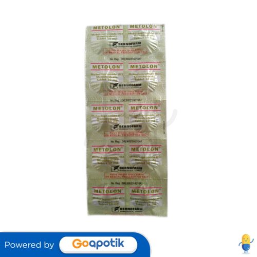 METOLON 10 MG STRIP 10 TABLET