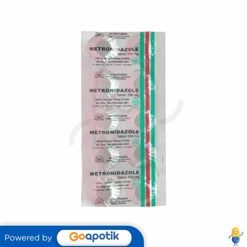 METRONIDAZOLE NOVAPHARIN 500 MG TABLET