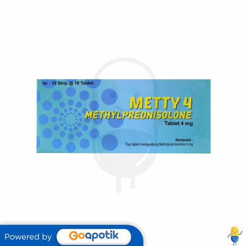 METTY 4 MG BOX 100 TABLET