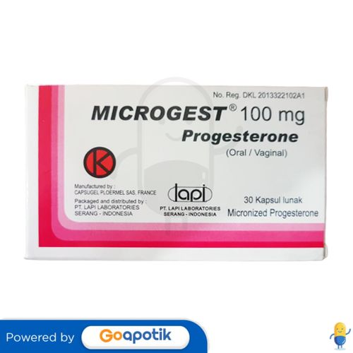 MICROGEST 100 MG BOX 30 KAPSUL