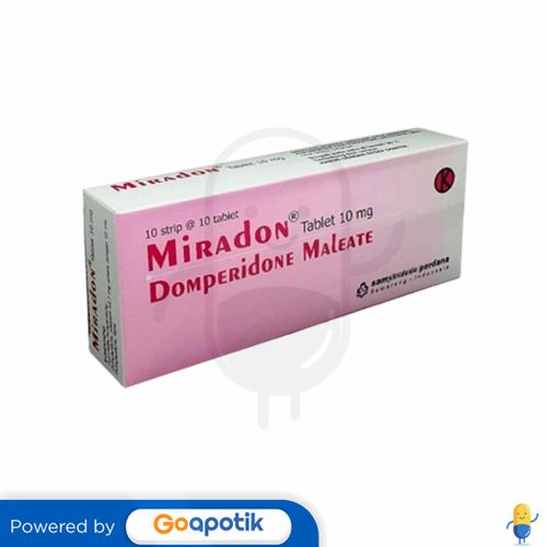 MIRADON 10 MG BOX 100 TABLET