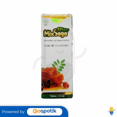MIXSAGA ISI 10 ML BOTOL PLASTIK