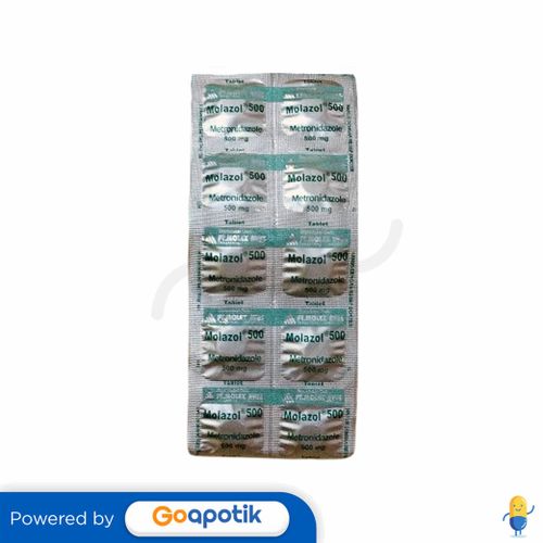 MOLAZOL 500 MG STRIP 10 KAPLET