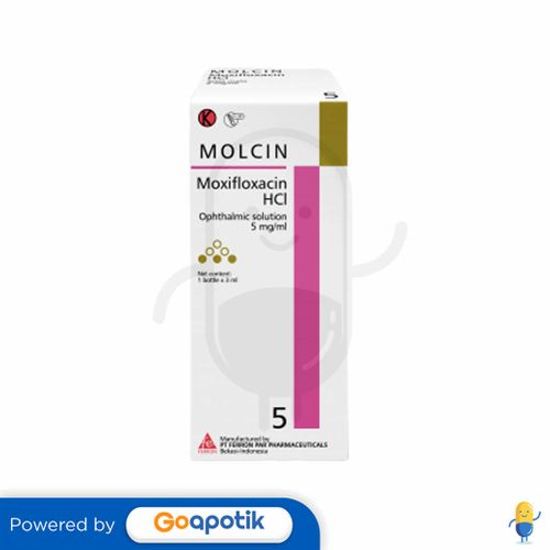 MOLCIN 0.5% TETES MATA 3 ML - Kegunaan, Efek Samping, Dosis dan Aturan ...