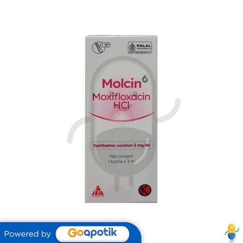 MOLCIN 0.5% TETES MATA 3 ML