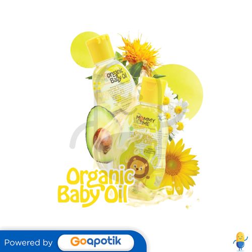 MOMMY TIME BABY & KIDS ORGANIC OIL 100 ML BOTOL