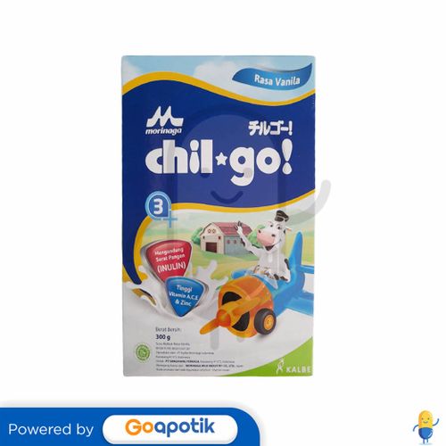 MORINAGA CHIL-GO 3+ RASA VANILA 300 GRAM BOX