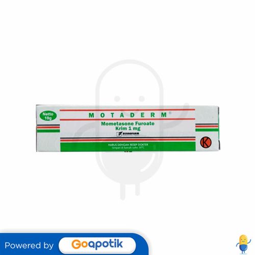 MOTADERM 1% CREAM 10 GRAM TUBE