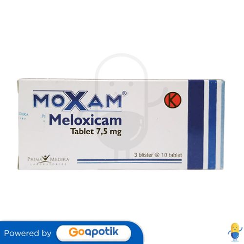 MOXAM 7.5 MG BOX 30 TABLET