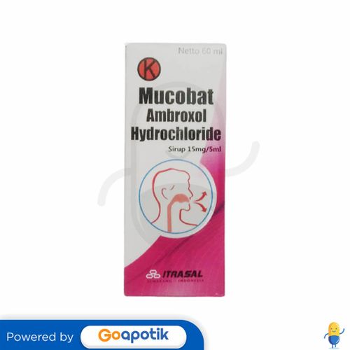 MUCOBAT 15 MG/5 ML SYRUP 60 ML