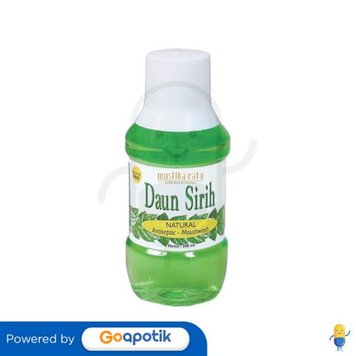 MUSTIKA RATU DAUN SIRIH NATURAL MOUTHWASH 200 ML BOTOL