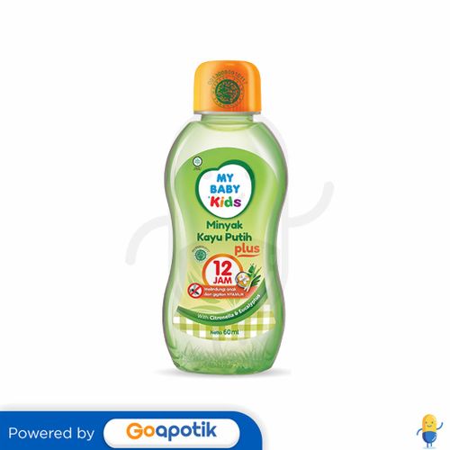 MY BABY & KIDS MINYAK KAYU PUTIH PLUS 12 JAM 60 ML BOTOL