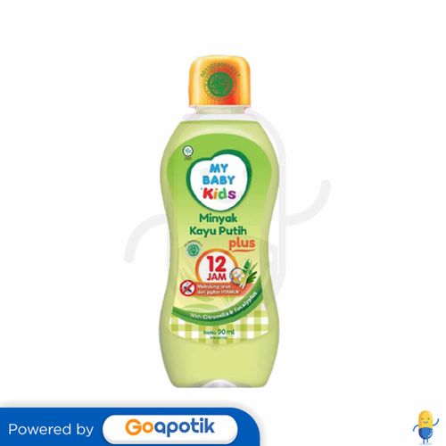 MY BABY & KIDS MINYAK KAYU PUTIH PLUS 12 JAM 90 ML BOTOL