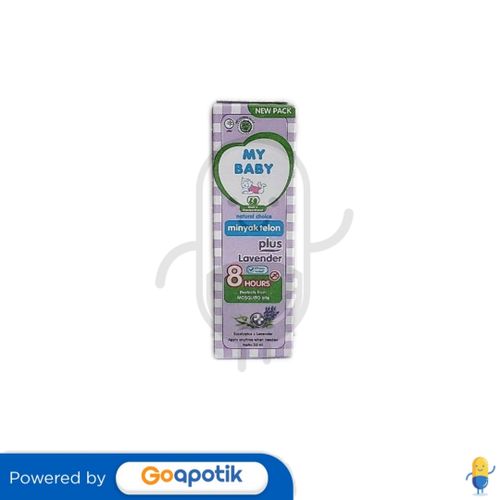 MY BABY MINYAK TELON PLUS LAVENDER 8 JAM BOTOL 30 ML