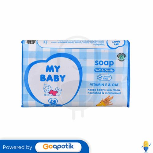 MY BABY SOAP SOFT AND GENTLE WITH VIT E & OAT  60 GRAM