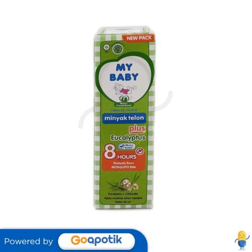 MY BABY TELON PLUS EUCALYPTUS 8 JAM BOTOL 60 ML