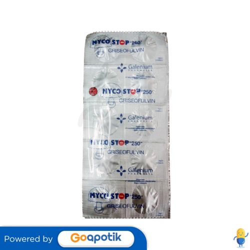 MYCOSTOP 250 MG STRIP 10 TABLET