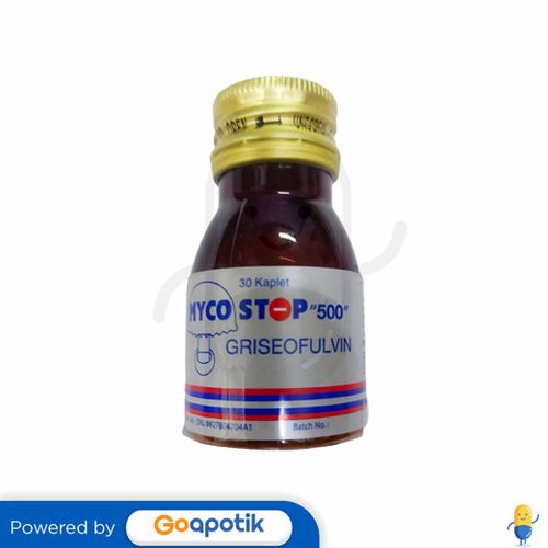 MYCOSTOP 500 MG BOTOL 30 KAPLET