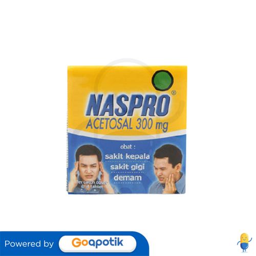 NASPRO 300 MG STRIP 4 TABLET