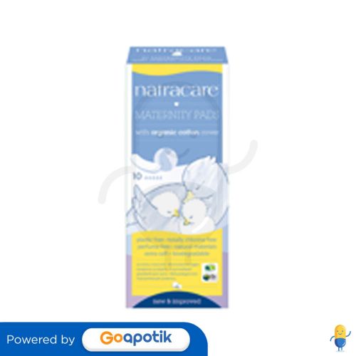 NATRACARE MATERNITY PADS NON WINGS 42CM 10 PCS PACK