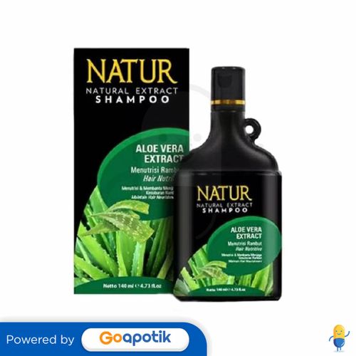 NATUR NATURAL EXTRACT ALOE VERA EXTRACT SHAMPOO 140 ML