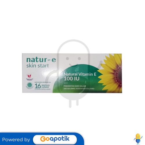 NATUR-E NATURAL VITAMIN E 100 IU BOX 16 KAPSUL